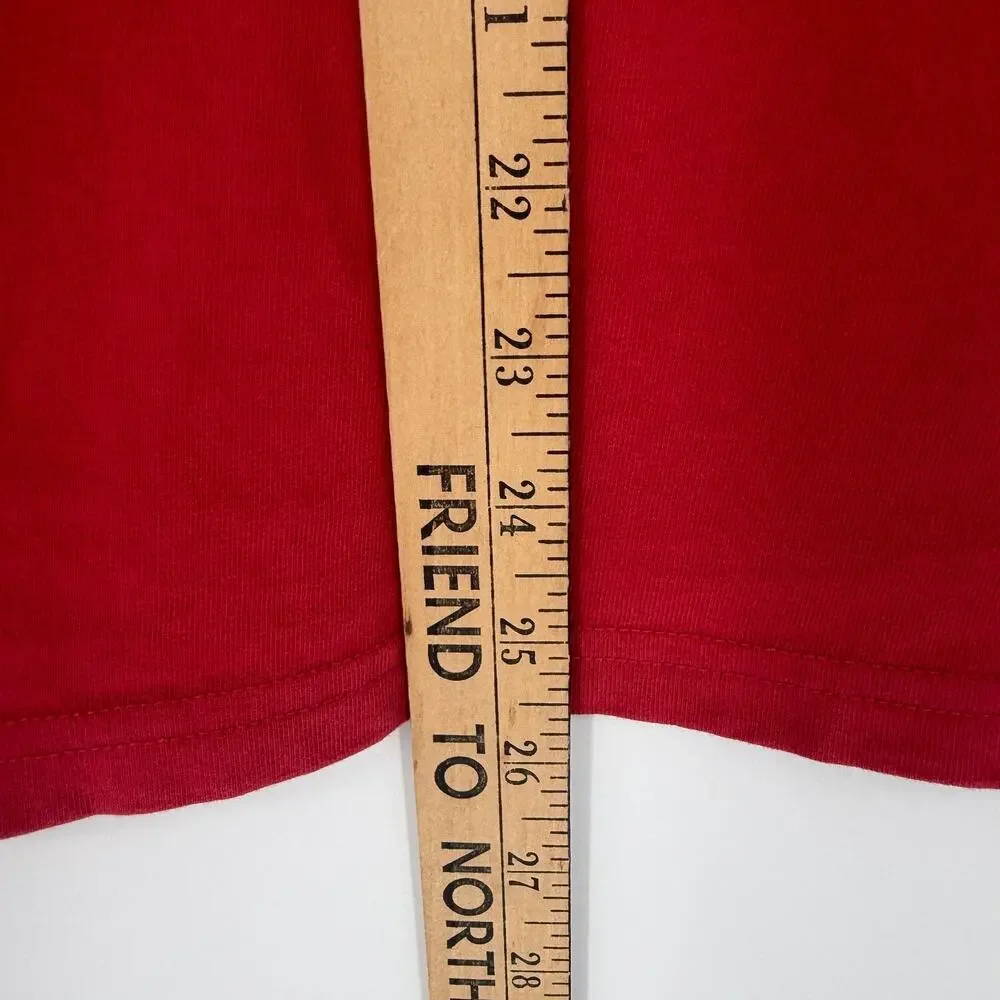 Ralph Lauren Boy T-shirt Big Pony‎ Logo Red Size L 14-16 Years Cotton